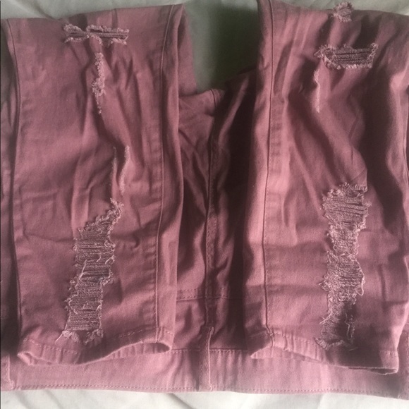 Ladies silver crush ankle pants - Picture 3 of 4